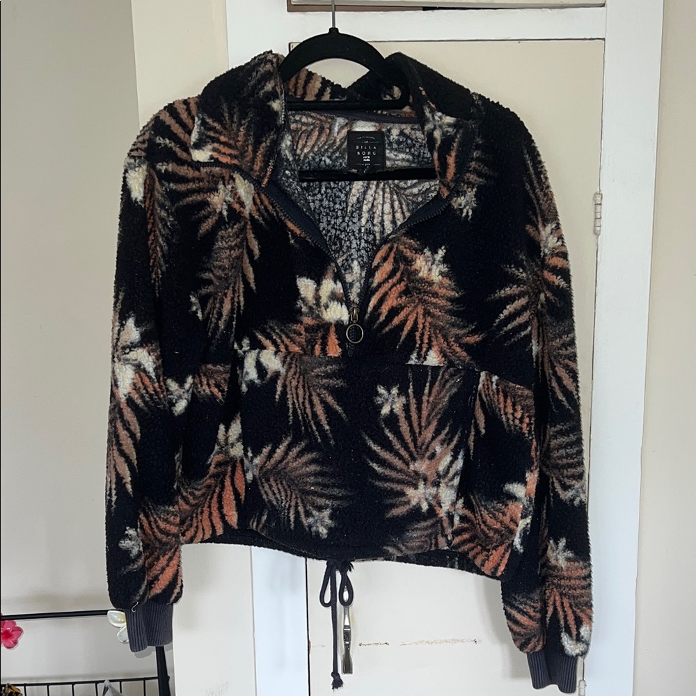 Billabong zip up Sherpa jacket